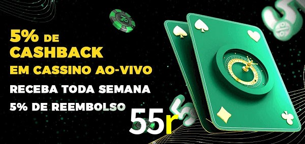 Promoções do cassino ao Vivo 55r